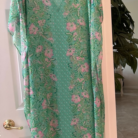 EUC Lilly Pulitzer Cuca coverup L/XL - Picture 7 of 13